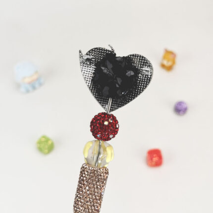 Deadpool Golden Rhinestone Pen Vintage - Image 3