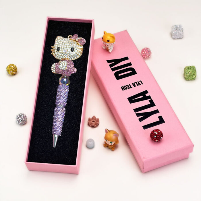 HelloKitty Purple Rhinestone Pen Sanrio - Image 2