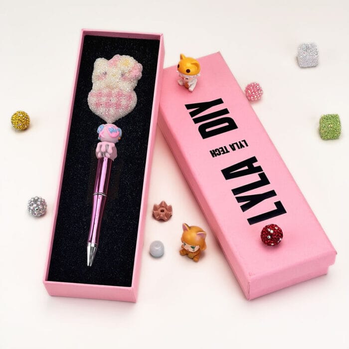 HelloKitty Sweet Pink Electricplating Pen Sanrio - Image 2