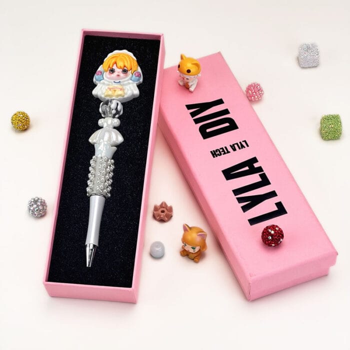 Molly Silver Half Beaded Pen Popmart - Image 2