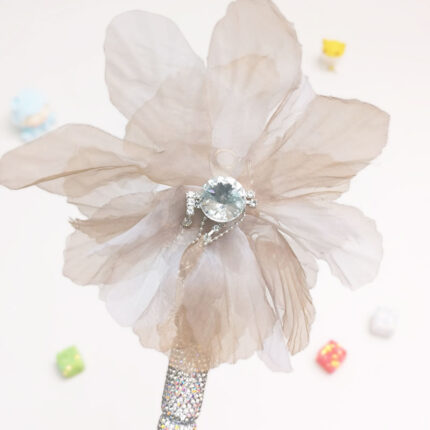 Pumpkin Carriage Rhinestone Pen Vintage - Image 3