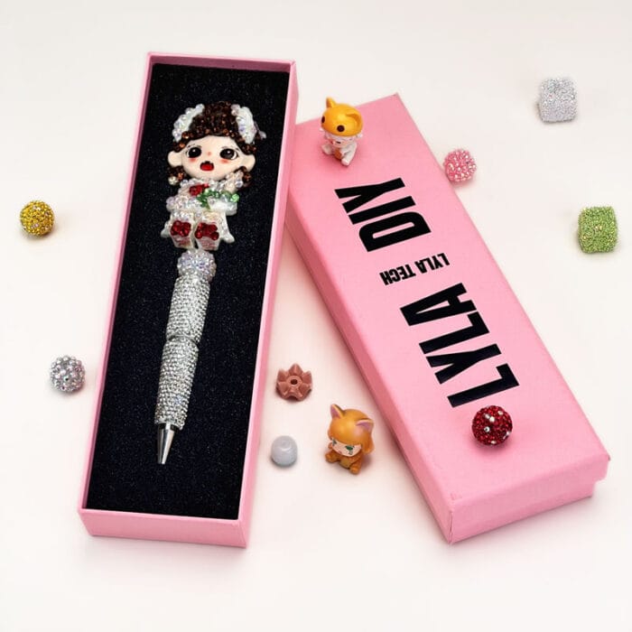 SP10 Silver Rhinestone Pen Popmart - Image 2