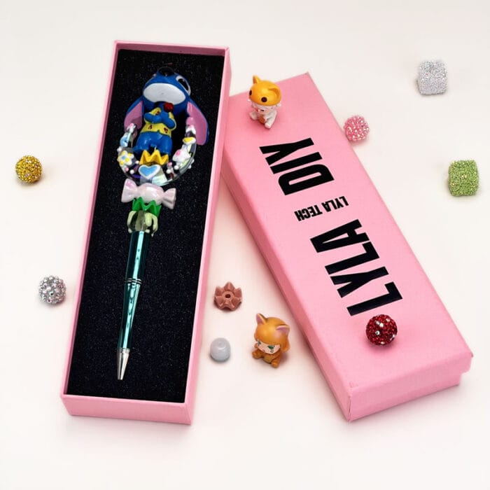 Stitch Moon Green Electricplating Pen Disney - Image 2