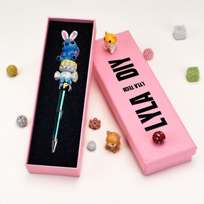 Stitch Rabbit Green Electricplating Pen Disney - Image 2