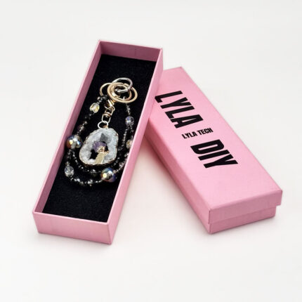 Crystal Radiance Charm DIY-Chain BagChain KeyChain - Image 4