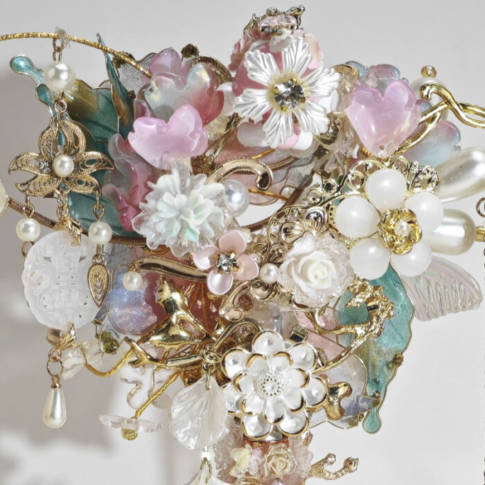 Muticolor Flowers with Tassel Pen - Image 2