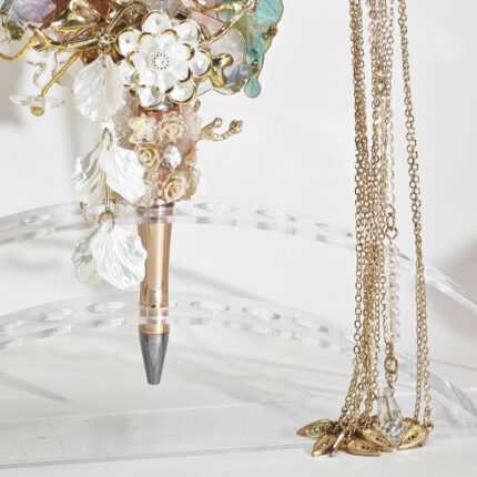 Muticolor Flowers with Tassel Pen - Image 5