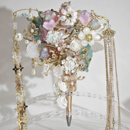 Muticolor Flowers with Tassel Pen - Image 4