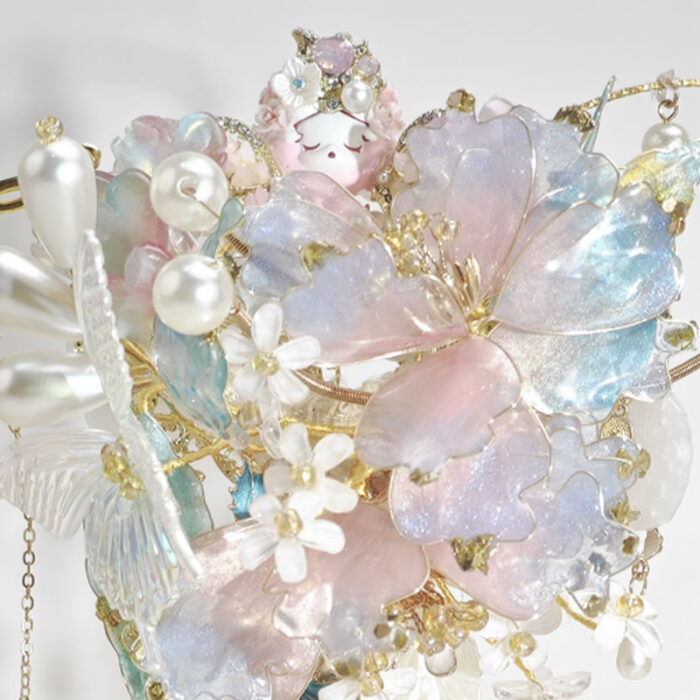 Muticolor Flowers with Tassel Pen - Image 3