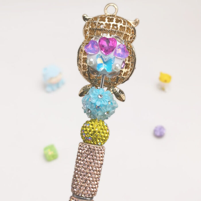 Owl Rhinestone Pen Fancy - Image 2
