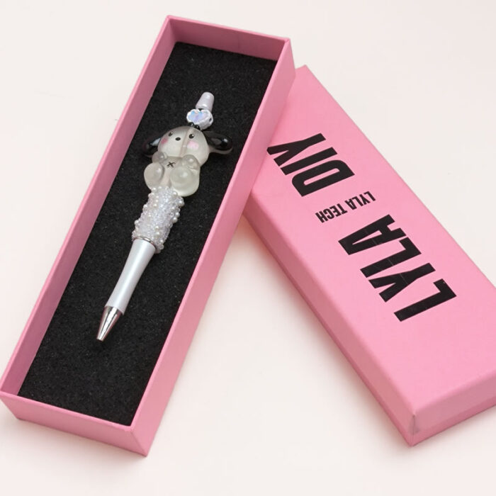 Pochacco Silver Half Rhinestone Pen Sanrio - Image 2